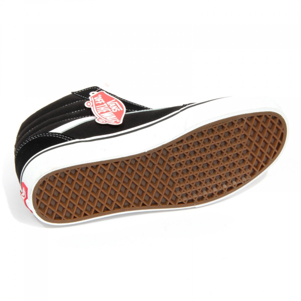 H0324 sneaker uomo VANS WARD HI men suede/canvas shoes black