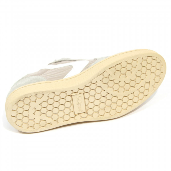 H0666 sneaker uomo VALSPORT men SUPER-DAVIS shoes light grey/beige