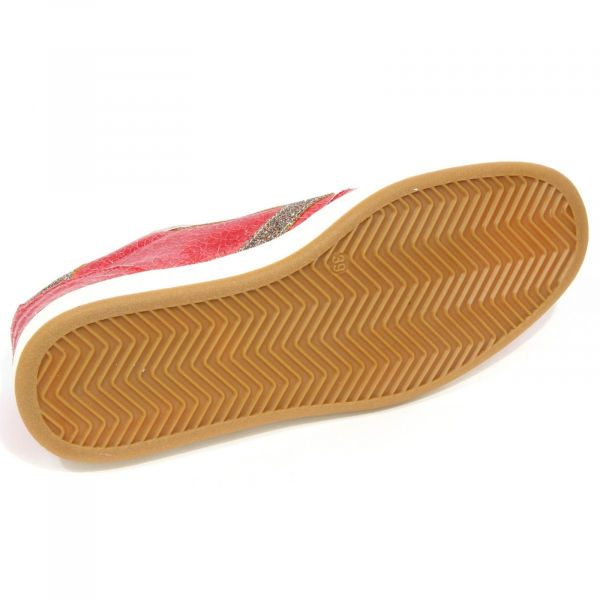 H0734 sneaker donna VALSPORT women NEW DAVIS CRACK LAMINA cracked leather shoes 