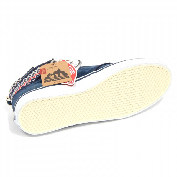 H0834 sneaker donna VANS women ATWOOD HI suede shoe navy blue