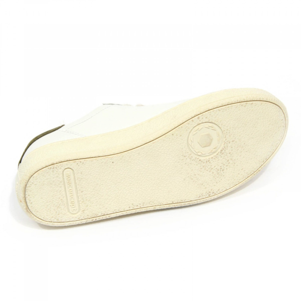 H1436 sneaker donna MOA MASTER OF ARTS woman leather shoe white