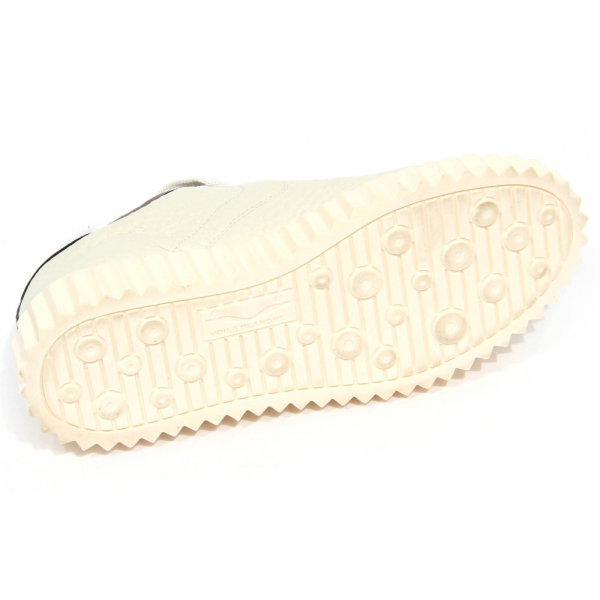 H1462 sneaker donna VOILE BLANCHE woman ADELE MACRO BOTTLED ecofur shoe offwhite