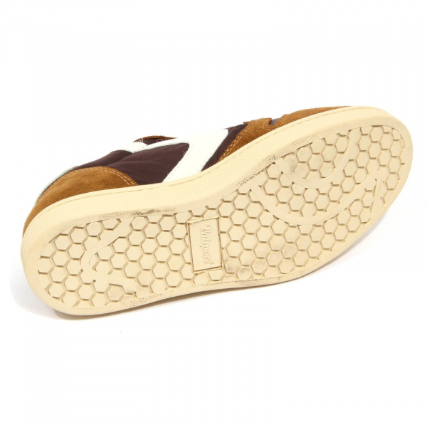 H1506 sneaker uomo VALSPORT men SUPER DAVIS suede/fabric shoes brown