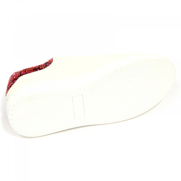 H1640 sneaker donna NIRA RUBENS woman ANGEL CUORE leather shoes off white