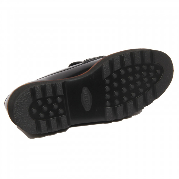 H2480 mocassino donna TOD'S woman CARRARMATO 80C leather loafers black