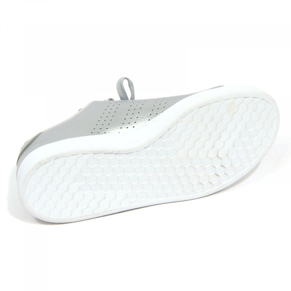 H2632 sneaker donna ADIDAS ADVANTAGE woman shoes silver