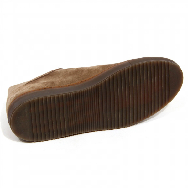 H3022 sneaker uomo CARACCIOLO 1971 man suede shoes brown