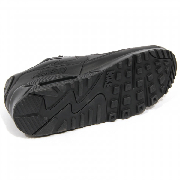 H3068 sneaker uomo NIKE AIR MAX 90 man leather shoes black