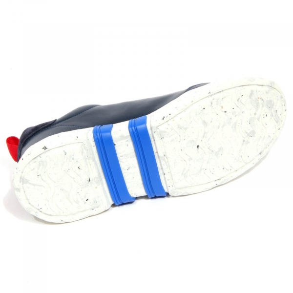 H3146 sneaker uomo HOGAN-3R man leather shoes blue/red