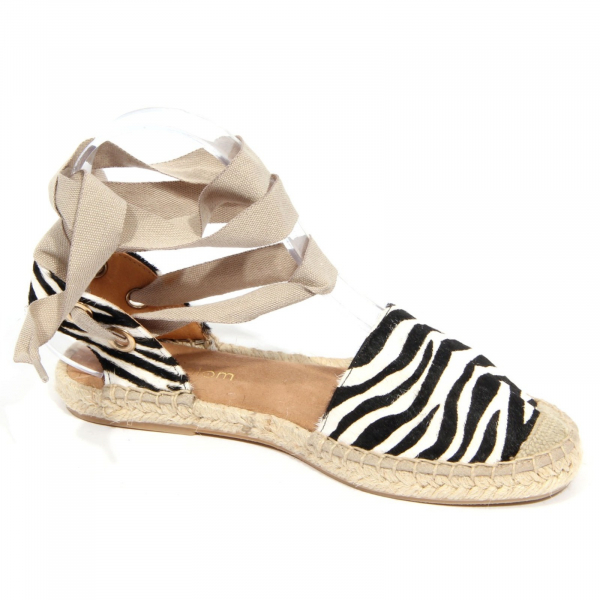 H3334 sandalo donna MYCHALOM SAFFIRO woman leather sandals animalier
