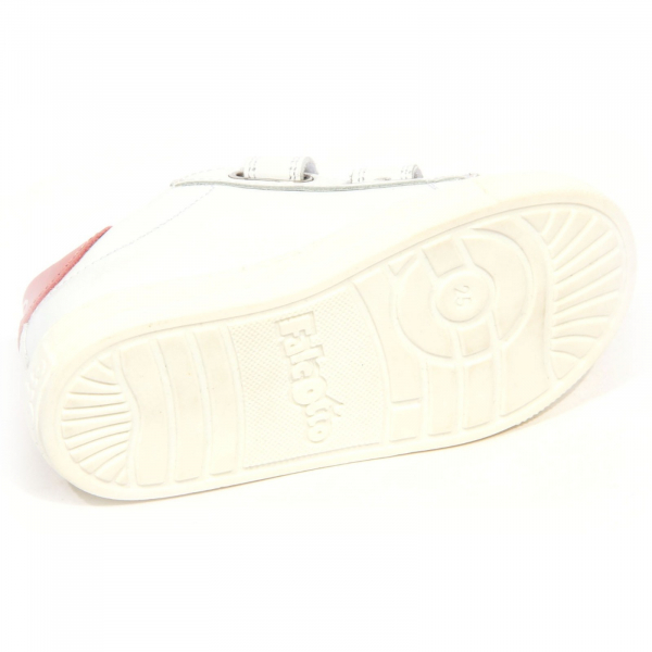 H3418 sneaker bimba girl FALCOTTO MERVI kids leather shoes white