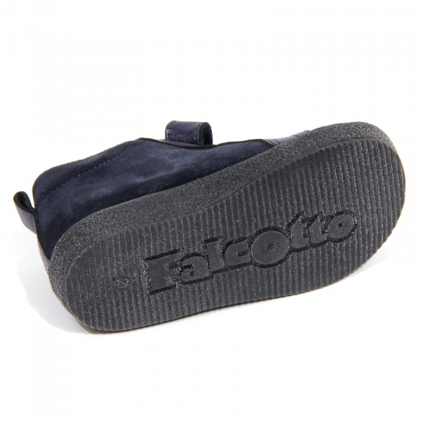 H3566 sneaker bimba girl FALCOTTO NATURINO 1440 kids suede shoes blue