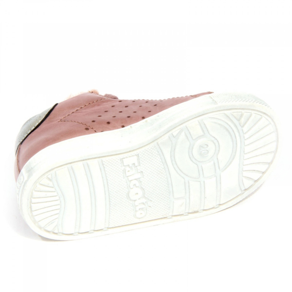H3586 sneaker bimba girl FALCOTTO HEART kids shoes pink/silver