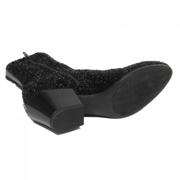 H3842 tronchetto calza donna HOGAN H401 woman socks boots black