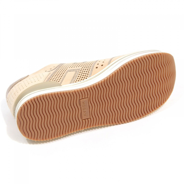 H3876 sneaker donna HOGAN H483 woman perforated suede shoes