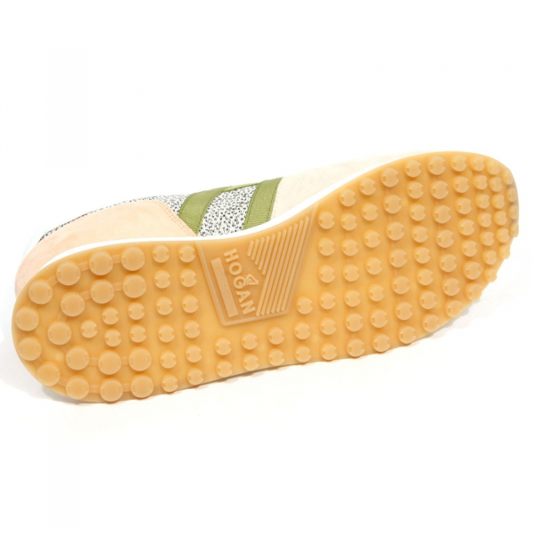 H4022 sneaker donna HOGAN H429 woman suede/fabric shoes