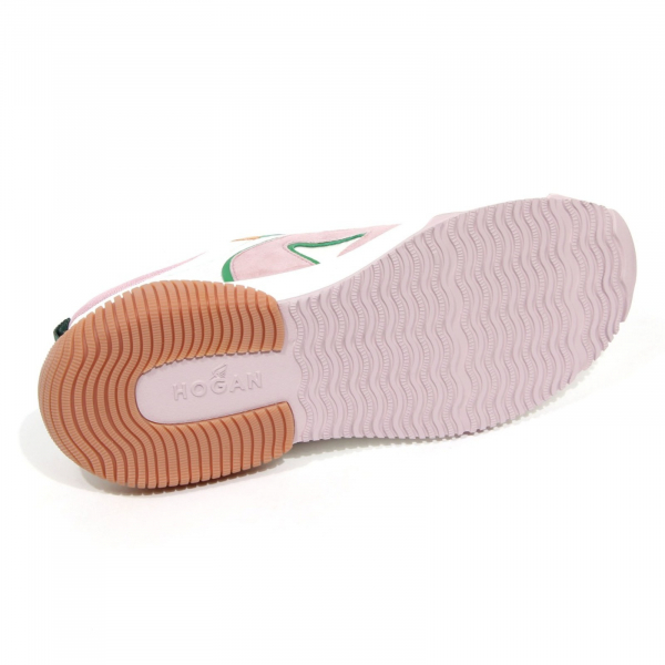 H4038 sneaker donna HOGAN H597 woman leather/fabric shoes