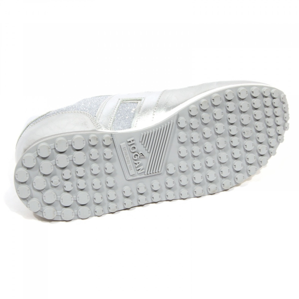 H4066 sneaker donna HOGAN H383 woman shoes silver