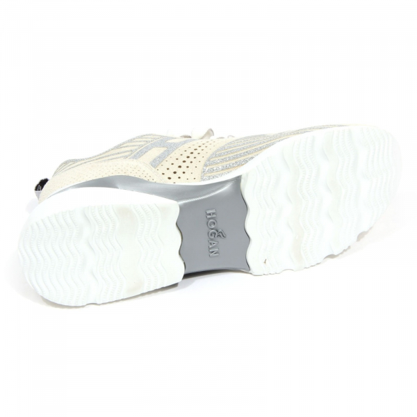 H4086 sneaker donna HOGAN ACTIVE ONE woman perforated suede shoes
