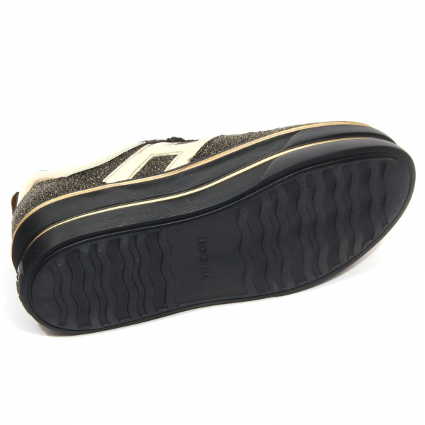 H4106 sneaker donna HOGAN MAXI H449 woman shoes gold