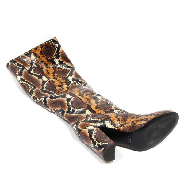 H4332 stivale donna VIA ROMA 15 woman leather boots