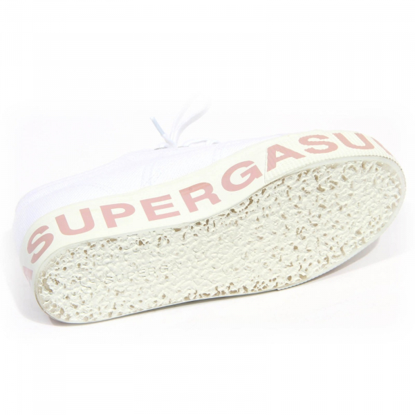 H4768  sneaker donna SUPERGA PLATFORM LETTERING woman shoes