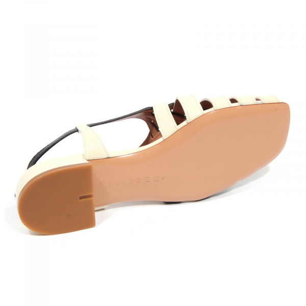 H6456 sandalo donna A.BOCCA woman leather sandal