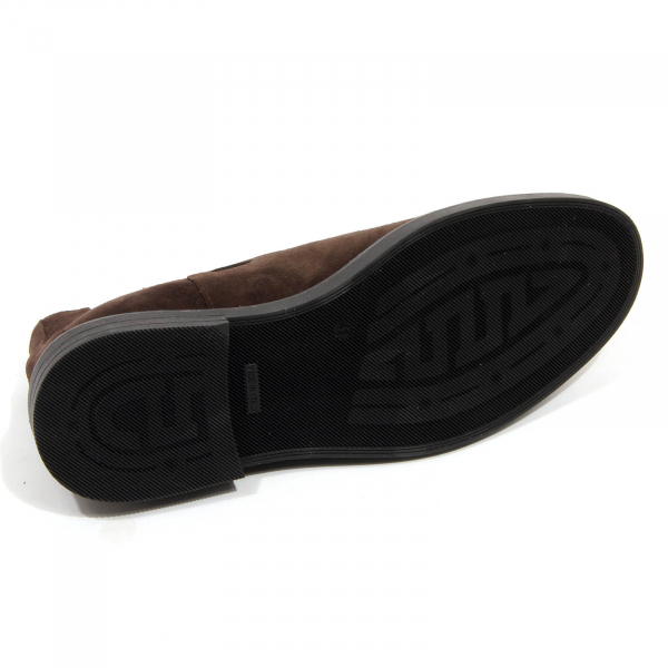 H6718 beatles uomo FRANK DANIEL man suede boots brown