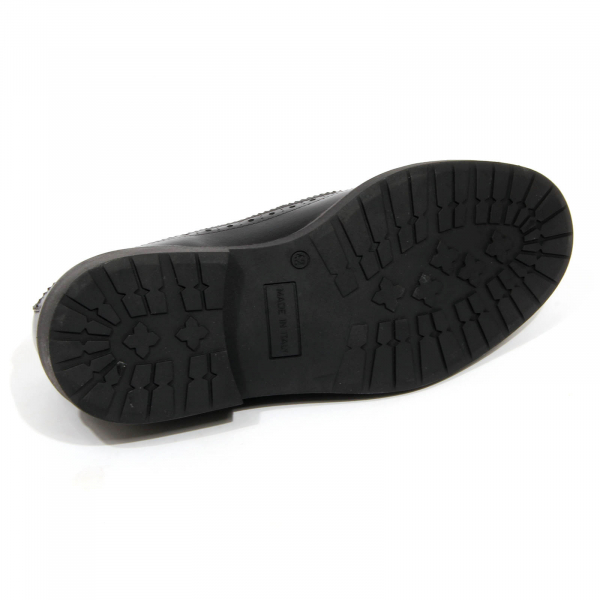 H6722 scarpa allacciata uomo FRANK DANIEL man shoes black