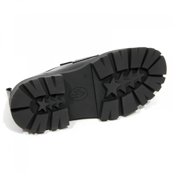 H7148 mocassino donna ASH GENIAL woman loafers black