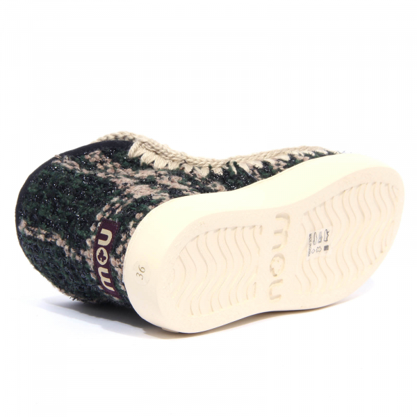 H7738 stivaletto donna MOU ESKIMO SNEAKER BOLD TEXTILE woman boots