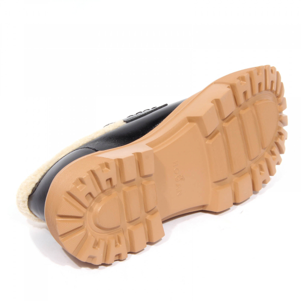 H8144 mocassino donna HOGAN H629 woman inside eco-fur loafers