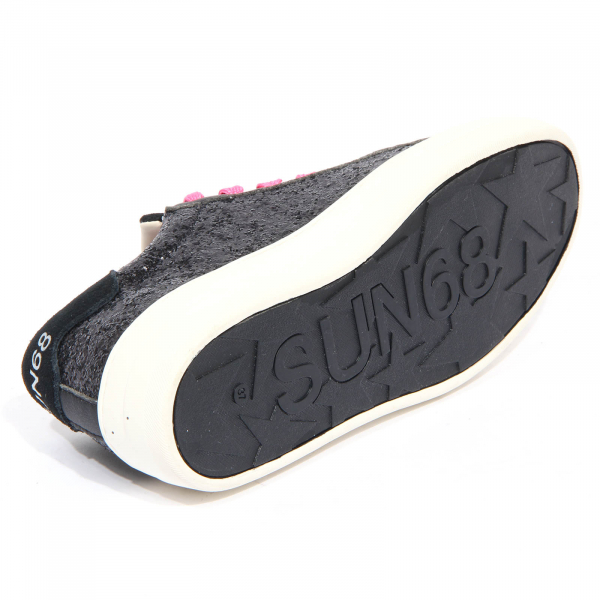 H8282 sneaker donna SUN68 BETTY woman glitter shoes