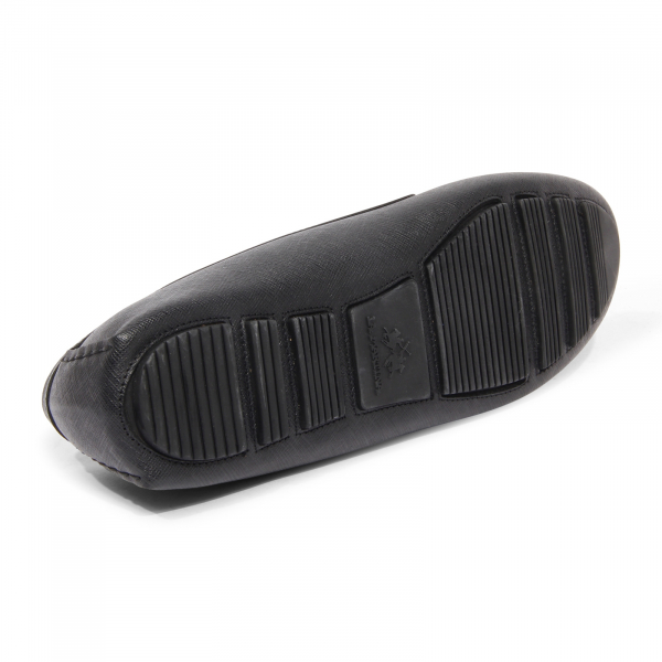H9832 mocassino donna LA MARTINA woman loafer black