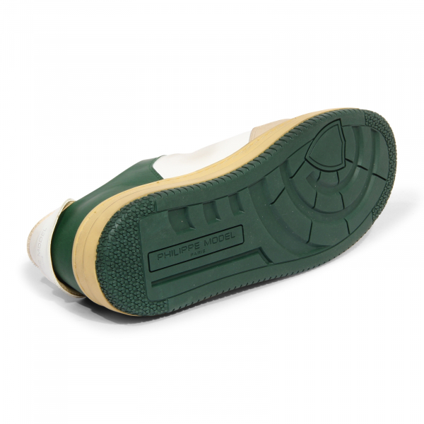 I0142 sneaker uomo PHILIPPE MODEL ACBC LYON man vintage effect shoes