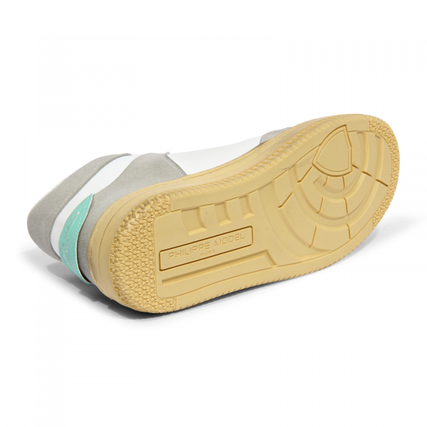 I0164 sneaker donna PHILIPPE MODEL ACBC LYON woman vintage effect shoes