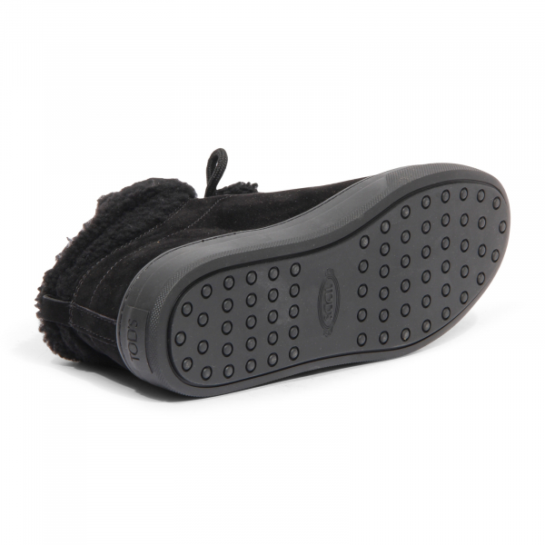 I0244 sneaker donna TOD'S woman inside fur shoes