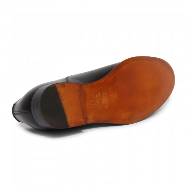 I0401 scarpa allacciata uomo CARACCIOLO man shoes black