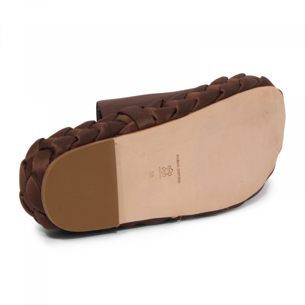 I1053 ciabatta donna PALOMA BARCELÓ JAQUE woman satin slipper