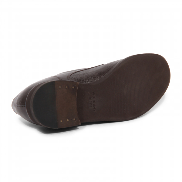 I1459 scarpa doppia fibbia uomo SEBOY'S man vintage effect shoes