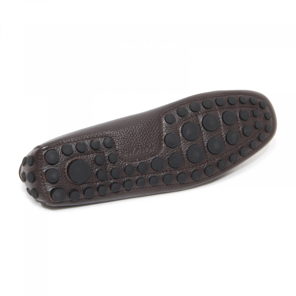I1935 MOCASSINO UOMO DOUCAL'S MAN HAMMERED LOAFER BROWN
