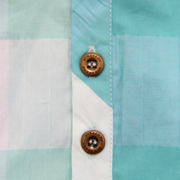 I2498 CAMICIA BIMBO BURBERRY KIDS BOY SHIRT 