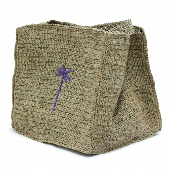 I2948 BORSA DONNA MANEBI 27X27 CM WOMAN RAFFIA BAG