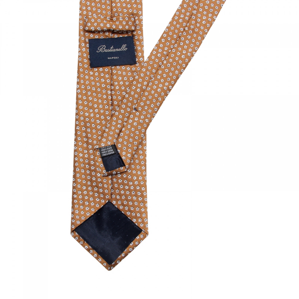 I3008 CRAVATTA UOMO BASTIANELLO MAN 8 CM SILK TIE