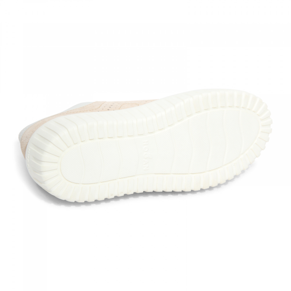 I3544 SNEAKER DONNA HOGAN STRIPES H FORATA WOMAN SUEDE SHOES