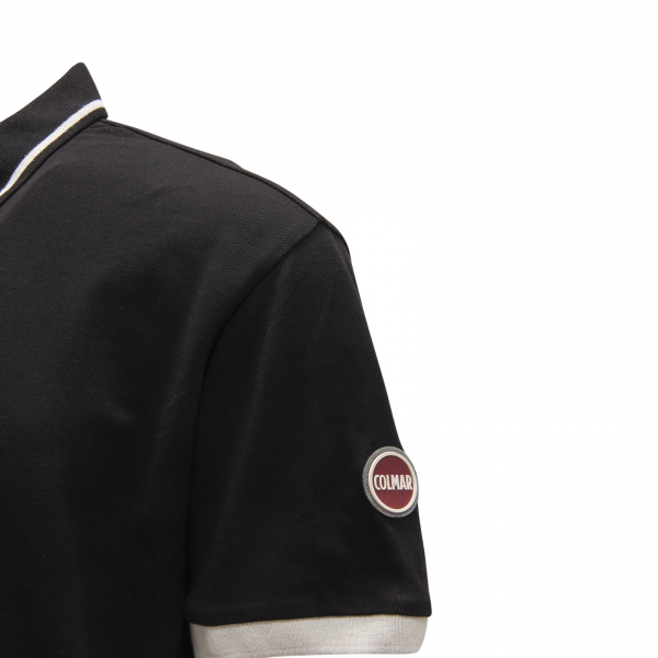 I3902 POLO UOMO COLMAR MONDAY MAN POLO BLACK