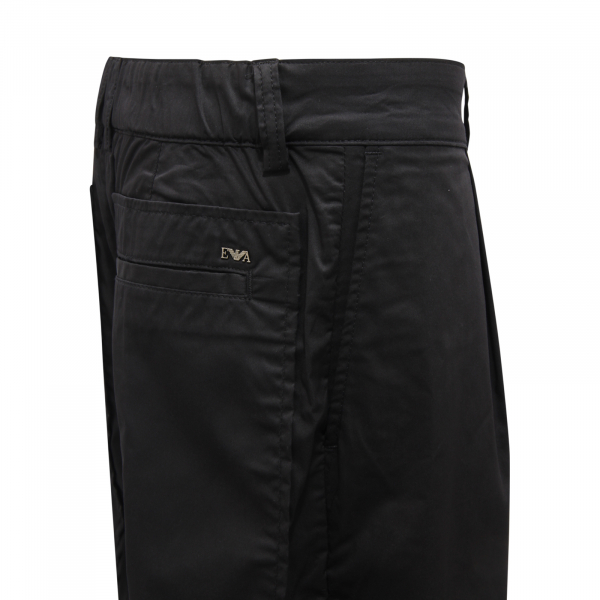 I4038 PANTALONE UOMO EMPORIO ARMANI MAN TECH TROUSERS BLACK
