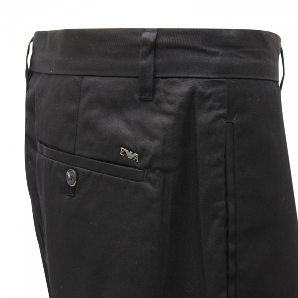 I4046 PANTALONE UOMO EMPORIO ARMANI MAN TROUSERS BLACK