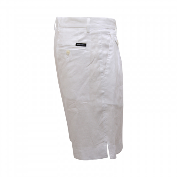 I4058 BERMUDA UOMO DOLCE&GABBANA MAN LINEN SHORT