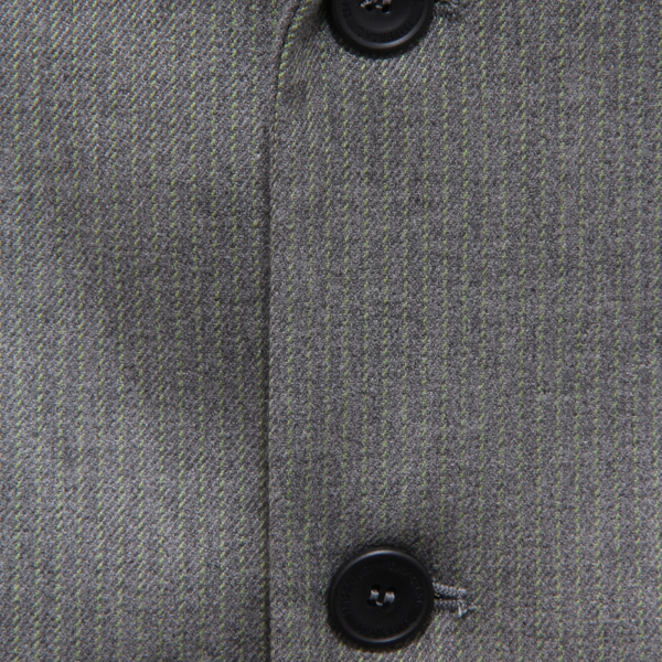 I4210 GIACCA UOMO IMPERIAL MAN PINSTRIPE JACKET GRAY/LIME